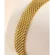 Gold color fashion bracelet with a textured mesh design for artificial jewellery online shopping in Lahore.